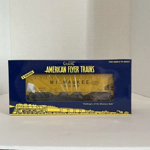 American Flyer 6-48630 Milwaukee Road Three Bay Hopper S Gauge - Picture 1 of 6