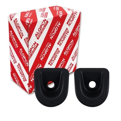 Black 1 Pair Interior Door Lock Knob Trim Bezel Fit Ford Mustang 2005-2014 — 第 1/4 张图片