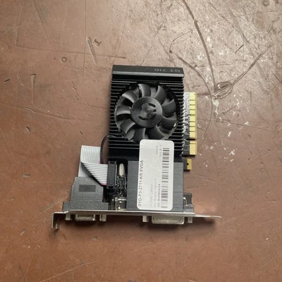 EVGA 01G-P3-2711-KR NVIDIA GT710 1GB GDDR5 DVI HDMI GRAPHIC CARD - Image 1 of 4