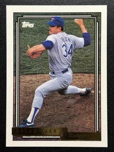 1992 Topps Gold #1 Nolan Ryan Texas Rangers Houston Astros - Bild 1 von 2