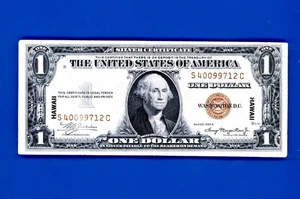 1935 A $1 Silver Certificate Brown Seal Hawaii Emergency CRISP HIGHER GRADE NOTE - Picture 1 of 2