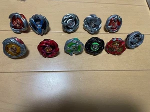 Beyblade Lot Metal Fusion Burst Bakuten Shoot Toys red blue silver green - Picture 1 of 2