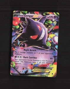 Gengar EX 34/119 Phantom Forces Ultra Rare Holo Pokemon Card MP - Picture 1 of 10