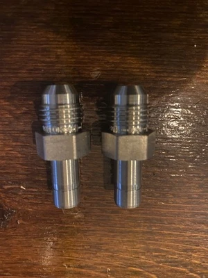 Qty 2 - Swagelok 3/8 in. Tube OD x 3/8 in. AN Tube Flare Part #: SS-6-TA-1-6AN - Image 1 of 2