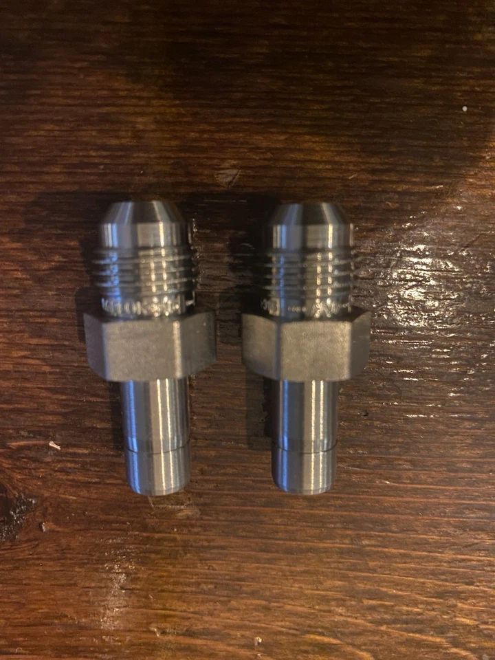 Qty 2 - Swagelok 3/8 in. Tube OD x 3/8 in. AN Tube Flare Part #: SS-6-TA-1-6AN - Image 1 of 2