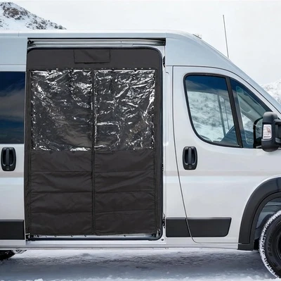 Van Chill 窗帘适用于 RAM Promaster 2015 - 2025 高屋顶滑动侧门露营车 — 第 1/4 张图片