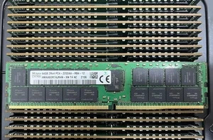 2x /4x / 8x SK Hynix 64GB DDR4 3200MHz RDIMM ECC REG Memory 1.2V 2Rx4 Server RAM - Picture 1 of 2