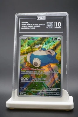 TAG 10 Snorlax 051 Sv: Scarlet & Violet Promo Cards Holo - Image 1 of 3