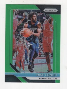 2018-19 PANINI PRIZM GREEN PRIZM MIKE CONLEY MEMPHIS GRIZZLIES #86 - Picture 1 of 11