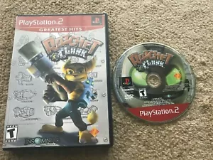 RATCHET & CLANK GREATEST HITS (SONY PLAYSTATION 2, 2003) W/ POSTER - Picture 1 of 5