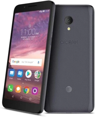 Alcatel idealXTRA 16GB AT&T Prepaid Paygo No Contract -Black  -Brand New! - Image 1 of 4