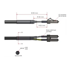 Cambium Networks Optical Cable, Multi Mode (MM) Fiber, 30m / 98ft | N000082L194A - Picture 1 of 1