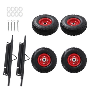 EU3000is Wheel Kit for Honda Generator SOLID NEVER FLAT TIRES All Terrain - Picture 1 of 24