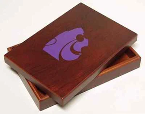 Oxbay Collegiate Wooden Keepsake Box Kansas State - No Box 4702211 - Imagen 1 de 1