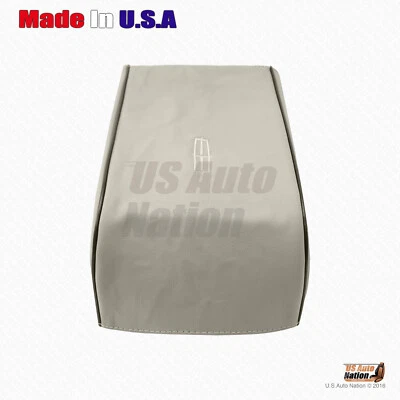 Lincoln Mark LT 2006 a 2008 reposabrazos compartimento consola central cubierta bronceado claro Foto 1 de 4