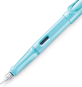 LD1AS-F Fountain Pen, F, Fine Point, Safari Aqua Sky, Dual Use, Limited Edition - Picture 1 of 4