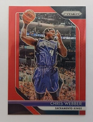 Chris Webber  2018-19 Panini Prizm  RED prizm  157/299 - Image 1 of 2