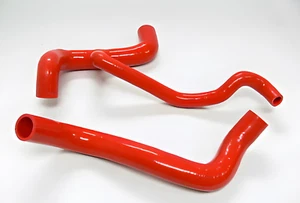 OBX Pure Silicone Radiator Hose 98-02 Chevy Cavalier 2.2L Red - Foto 1 di 3