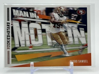 2023 Panini Rookies And Stars Man In Motion Card #MM-7 Deebo Samuel 49ers - Image 1 of 2