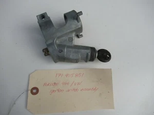 Porsche 944 Ignition Lock/Switch Assembly w/ Key 171905851 #8 - Picture 1 of 9