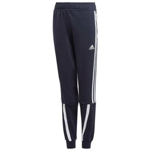 adidas B Bold Three Stripe Kid's Track Pants - GE0908 - Navy/White - 7-14 years - Picture 1 of 4