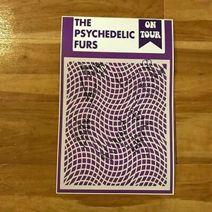 Signed Psychedelic Furs Poster Tim & Richard Butler +3 (Autograph Proof! NOT CD) - Picture 1 of 6