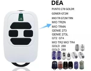 1 pieza mando a distancia puerta garaje transmisor de mano reemplazo para 433MHz DEA GTI2/GTI4 - Imagen 1 de 3