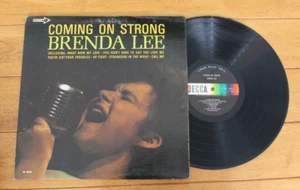 BRENDA LEE - COMING ON STRONG LP 12" VINYL VG DECCA - Picture 1 of 4