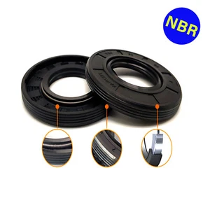 TC/FB Skeleton Oil Seal Ring Rotary Shaft Sealing NBR Double Lip Seal ID 32-65mm - Picture 1 of 5