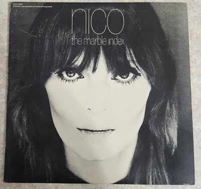 Nico The Marble Index Vinyl LP Record Elektra Records 1968 Promo Copy - Image 1 of 4