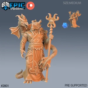 Dragonborn Priests by Epic Miniatures - Picture 1 of 3