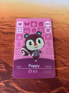 Animal Crossing New Horizons Poppy NFC Karte - Bild 1 von 1