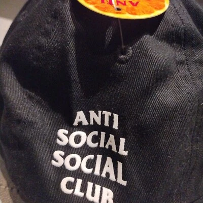 Antisocial Social Club Black Hat Adjustable Unisex - Image 1 of 4