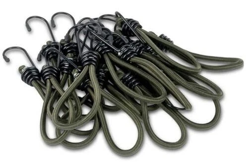 20x Expanderschlinge Expanderhaken Spanngummi Planenspanner Expander Signal OLIV - Bild 1 von 1