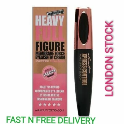 4D Silk Fibre Mascara Eyelash Waterproof Extension Volume Make Up Long Lasting - Image 1 of 4