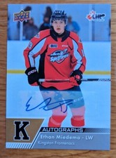 2022-23 Upper Deck CHL AUTOGRAPH AUTO Ethan Miedema #70