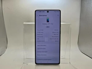 Samsung Galaxy A71 5G - 128GB - Black (SM-A716V) Verizon - Zdjęcie 1 z 7