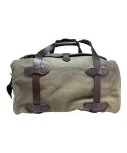 Filson Small Duffle Bag Brown Rugged Twill 11070220 Otter Green - Picture 1 of 10