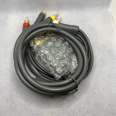 NEW S Video Composite AV RCA Cable Cord for Microsoft Xbox360 TV Game - Image 1 of 4
