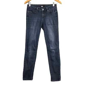 Paige Verdugo Ankle Skinny Blue Jeans Sz 26 Women’s Low Rise  - Picture 1 of 9