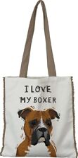 Boxer Love Cotton Tote Bag