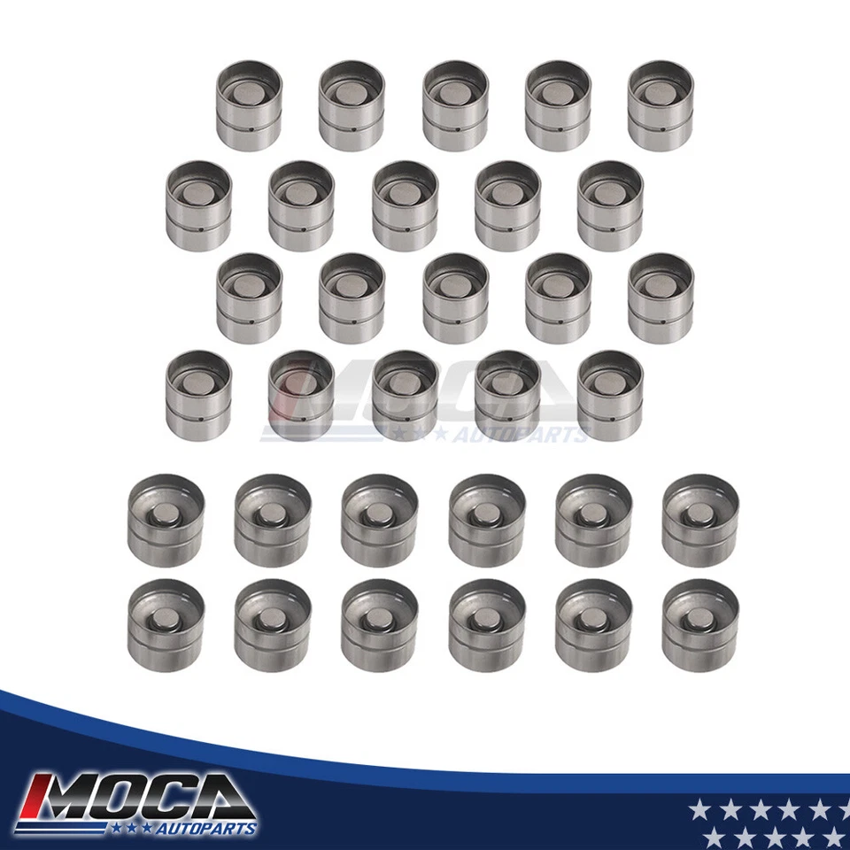 32 Valve Lifters fits 98-06 Audi A4 A6 Quattro Volkswagen Passat 2.8L 3.0L DOHC — 第 1/4 张图片