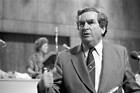 Chancellor of the Exchequer Denis Healey addressing the openin- 1977 Old Photo