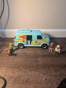 2014 Playmobil Scooby Doo MYSTERY MACHINE Van And Accessories Incomplete - Picture 1 of 14