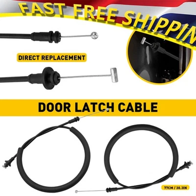 2X cables de liberación de pestillo de puerta trasera para Dodge Ram 1500 2500 3500 55275106 1998-02 Foto 1 de 4