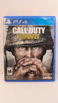 Call of Duty: WWII WW2 (Sony Playstation 4, 2017) PS4 TESTED Verygood condition  - Image 1 of 4