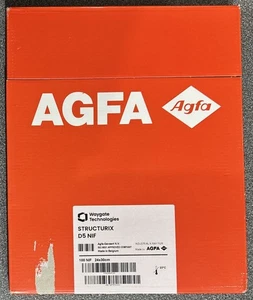 Agfa STRACTURIX D5 NIF 24cm x 30cm Box Of 100 NEW SEALED X-Ray Film - Picture 1 of 4