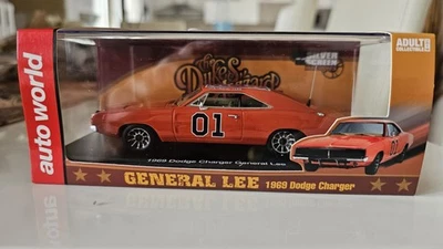 Dodge Charger Generale Lee #01 Hazzard Arancione 1:43   In Box - Immagine 1 di 3