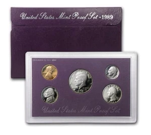 Juego de prueba 1989 Estados Unidos como nuevo 5 piezas en OGP - Imagen 1 de 2