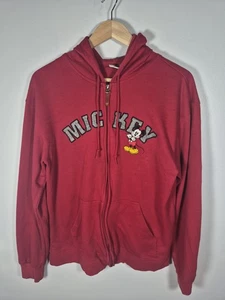 Mickey Mouse Disney Full Zip Hoodie Jumper Ladies Small - Picture 1 of 7